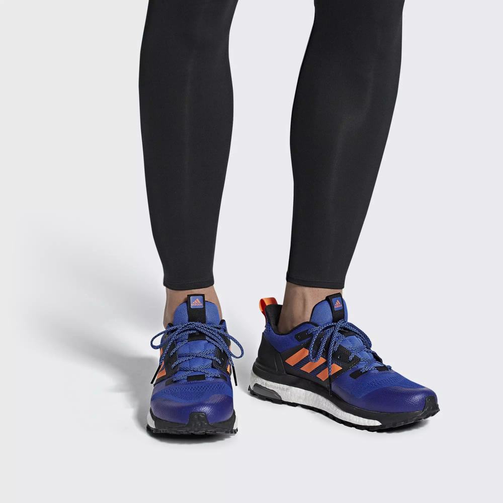 Adidas Supernova Trail Tenis Para Correr Azules Para Hombre (MX-34822)